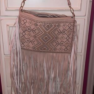 Fringe vintage boho embellished purse